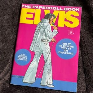 Vintage Elvis Paper Doll Book